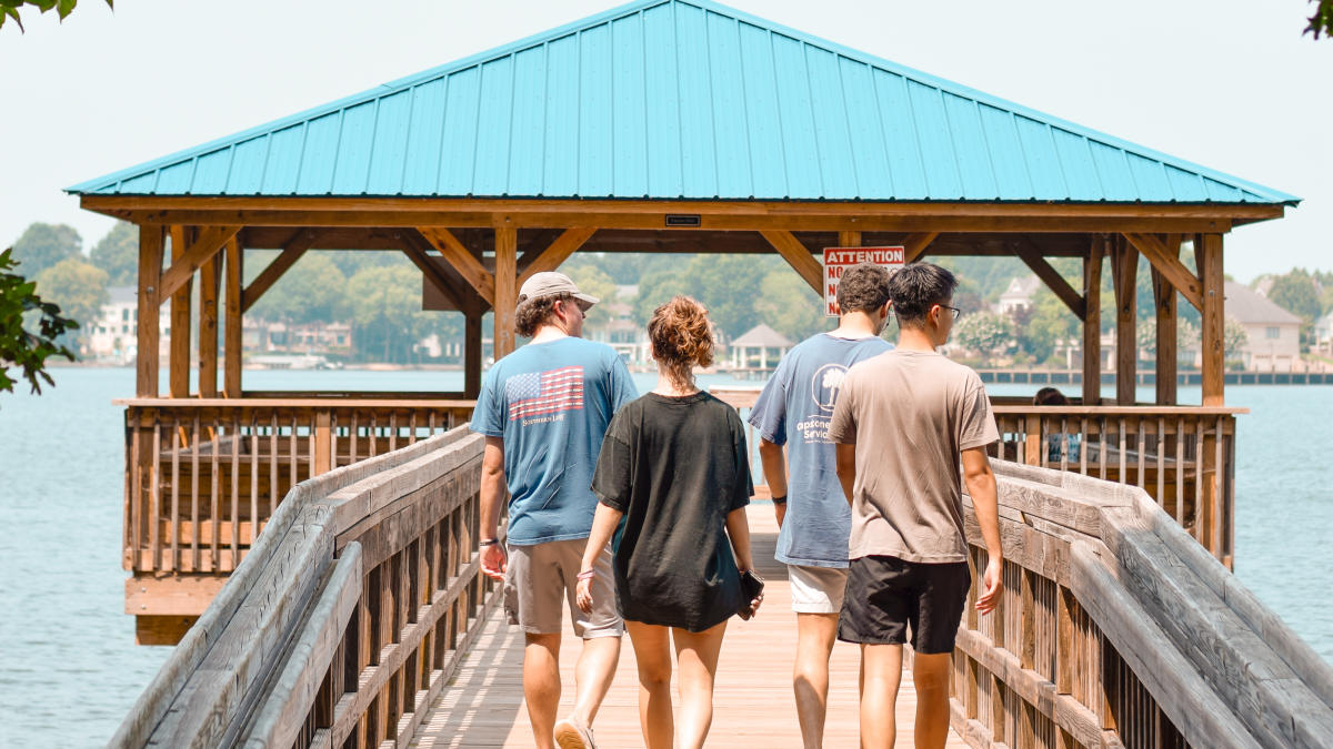 Ramsey Creek Park fishing pier