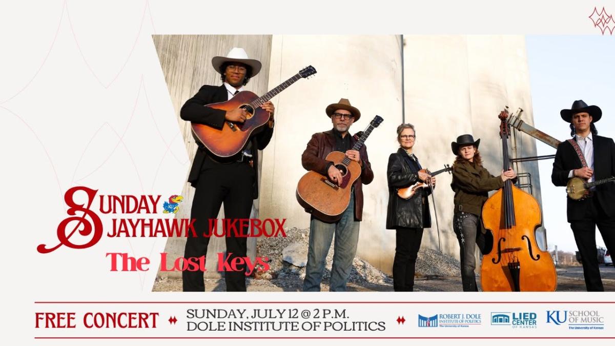 July 12, 2026 Free Concert with The Lost Keys at the Dole Institute