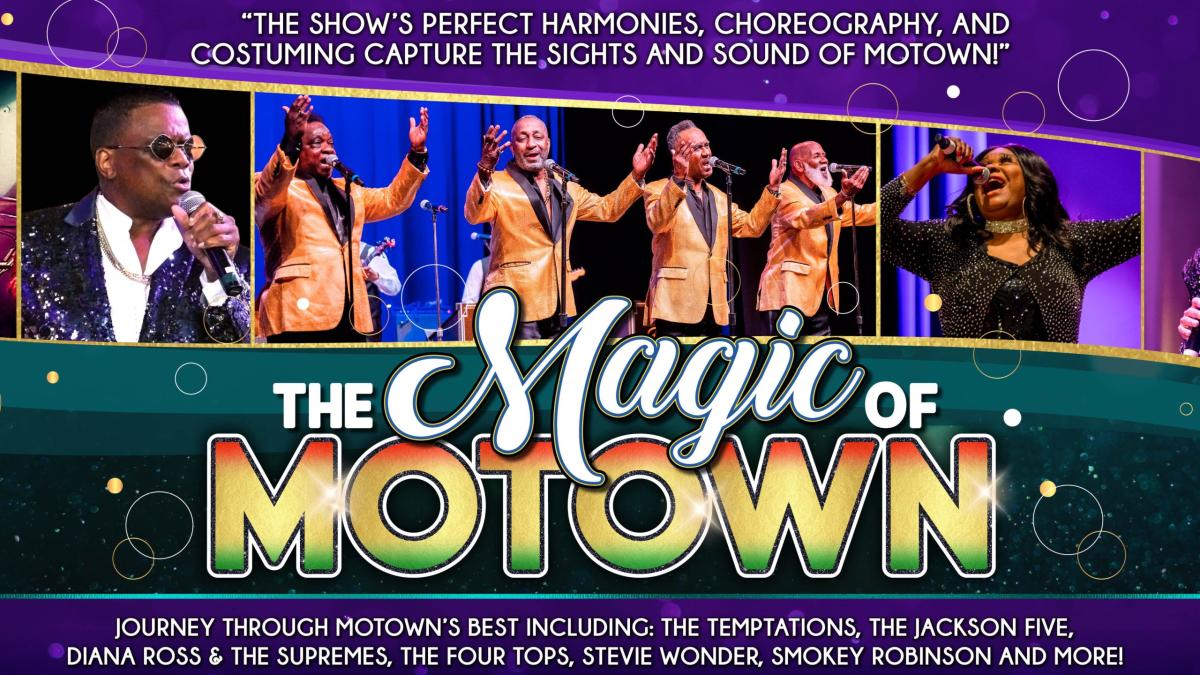 The Magic of Motown event flyer
