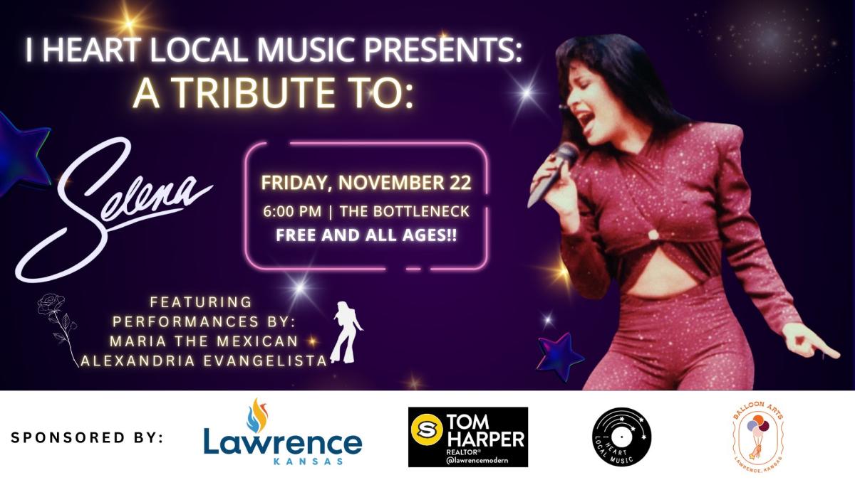 Selena Tribute event poster