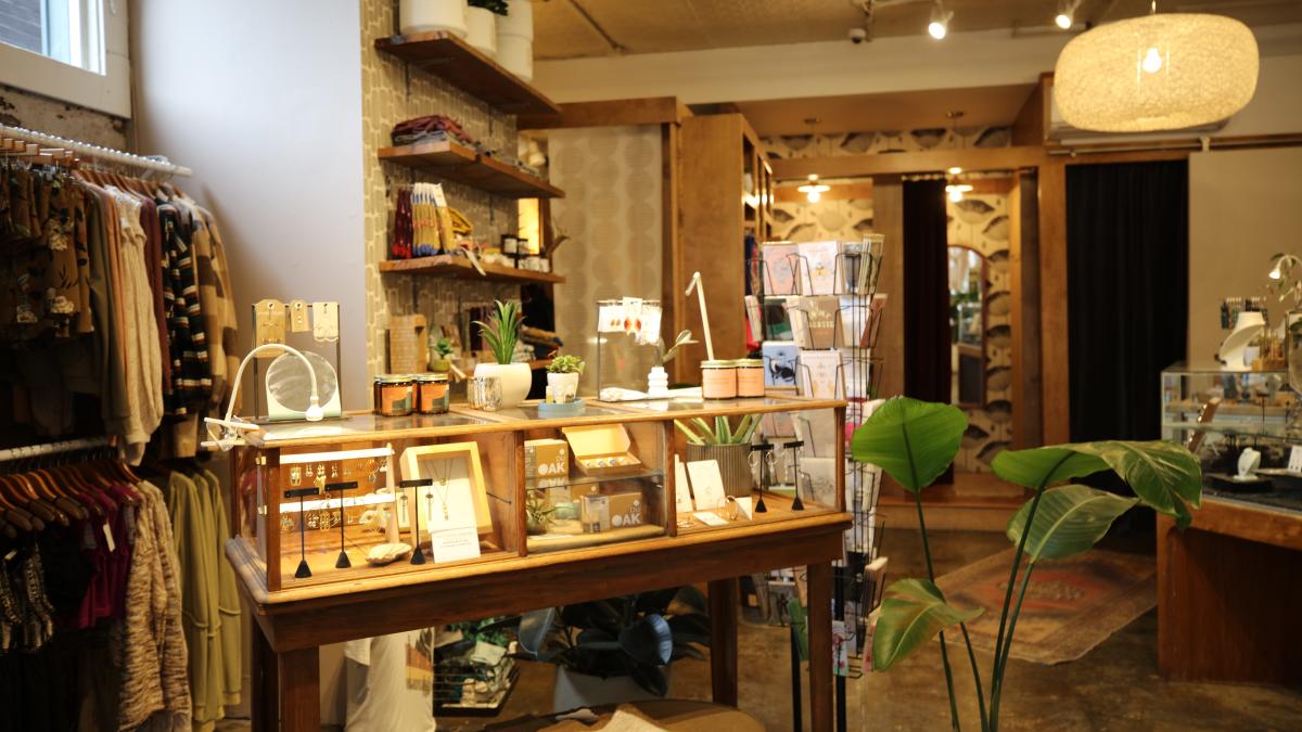 Shopping at Black Market