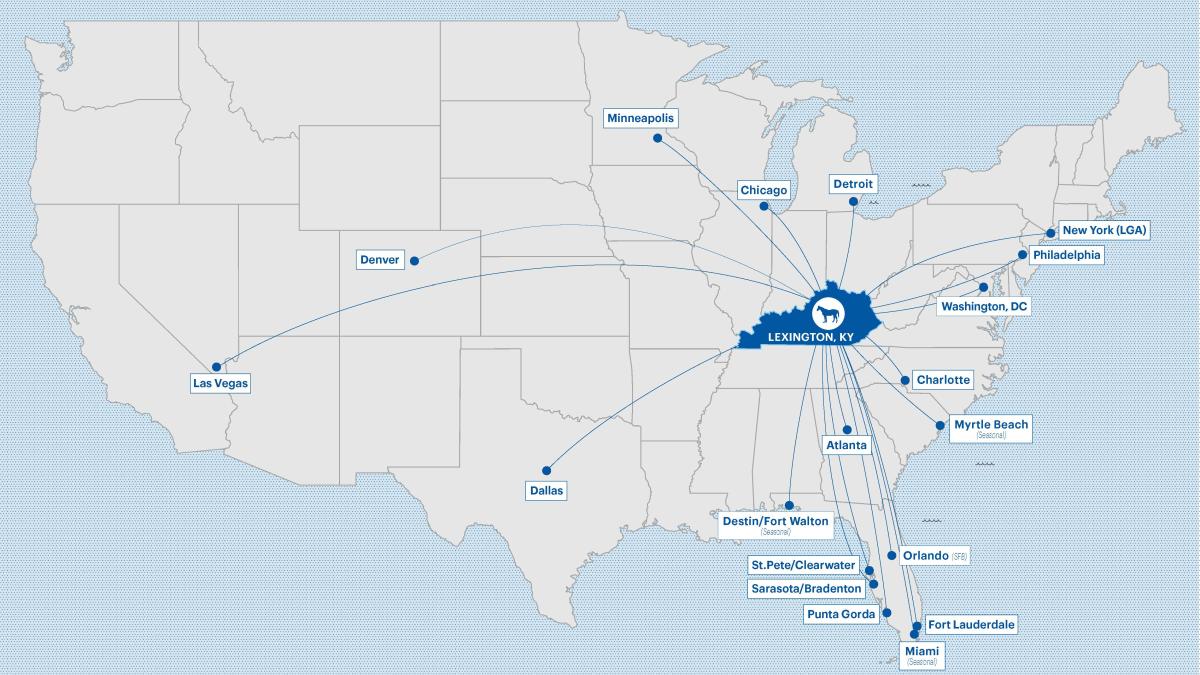 Direct Flight Map