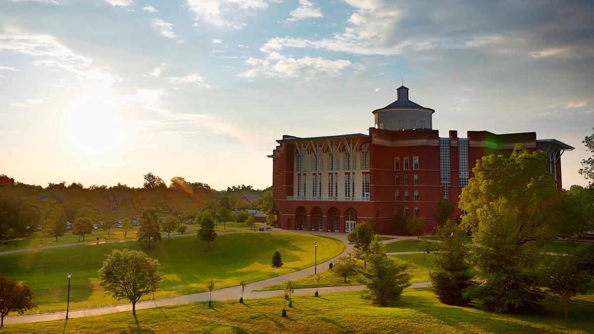 Exterior of the William T. Young Library University of Kentucky