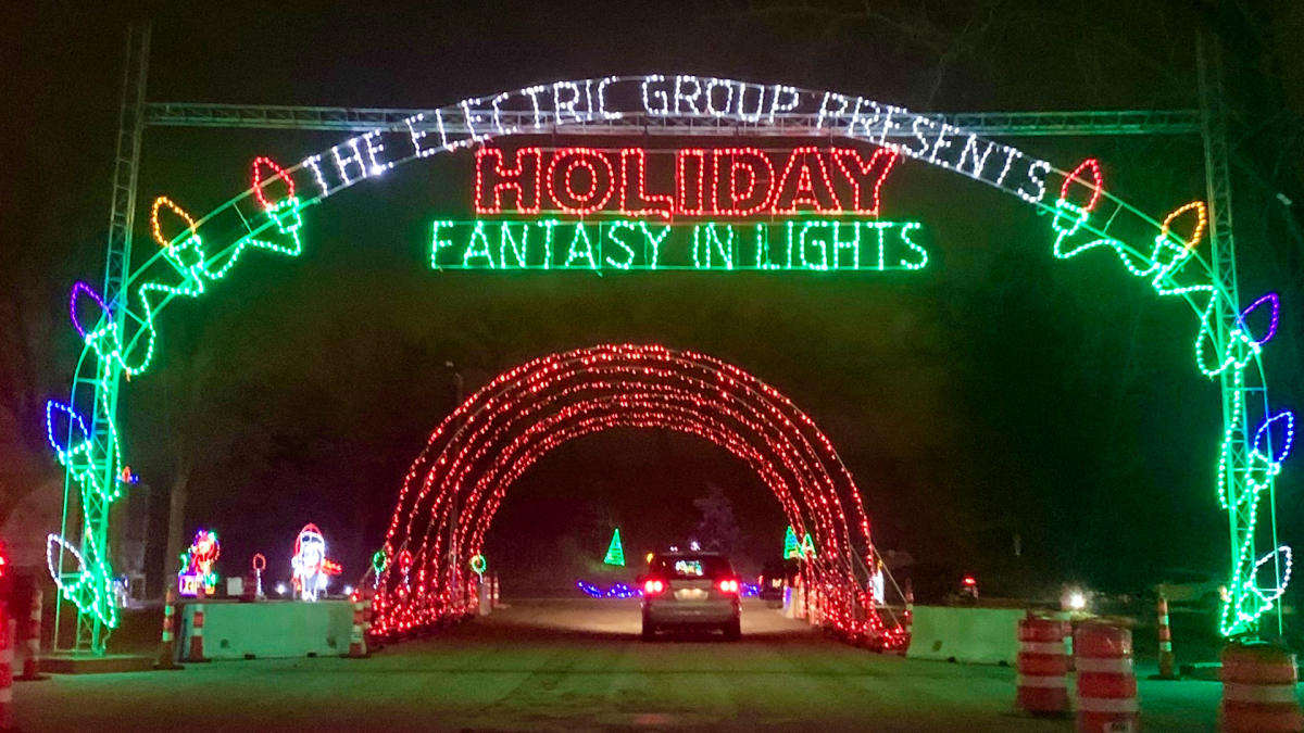 Holiday Fantasy in Lights Olin Park