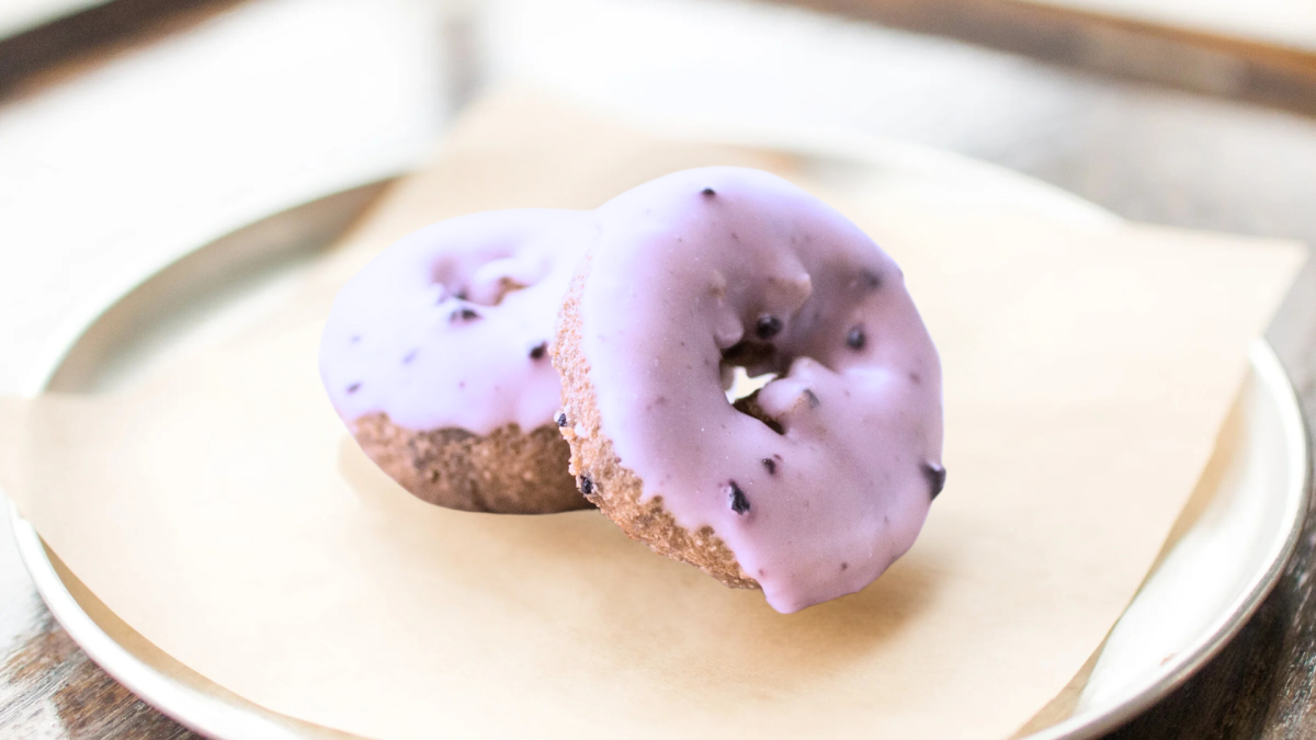 Blueberry Opal Donut