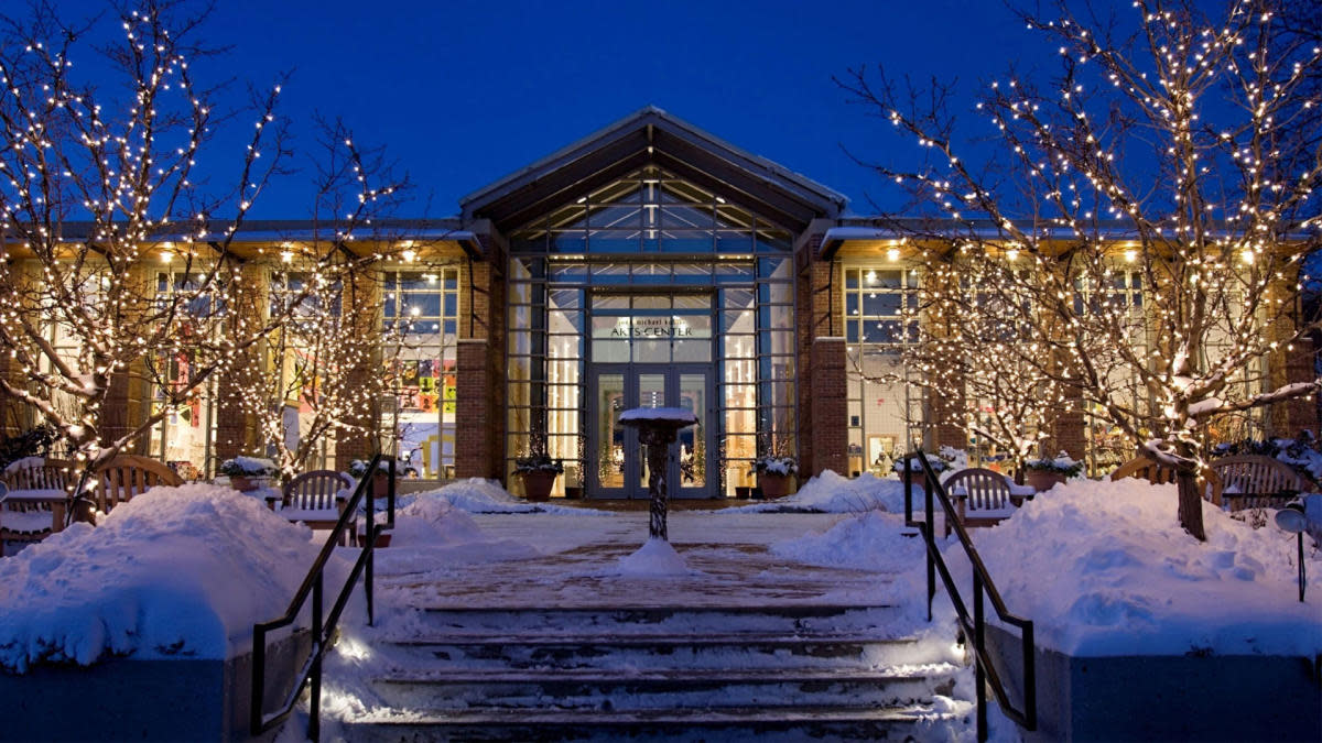 John Michael Kohler Arts Center Winter Exterior