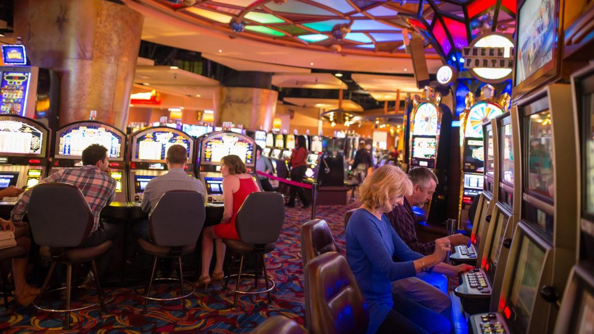 Potawatomi Interior Casino Gambling Machines