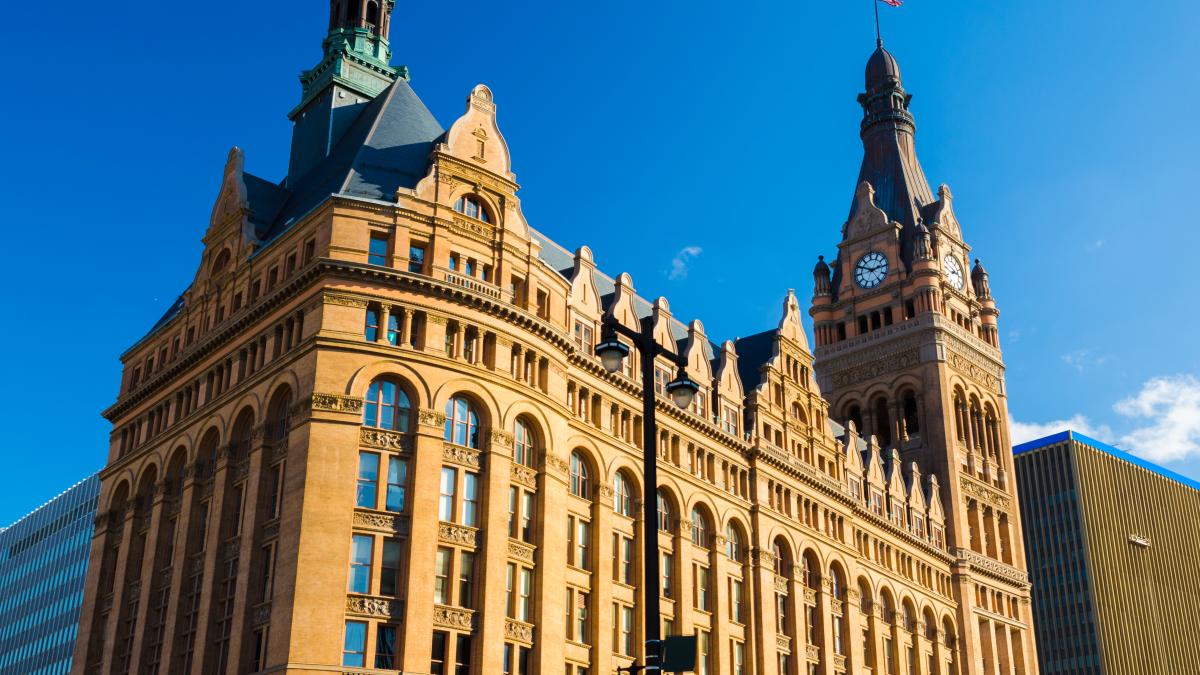 Milwaukee City Hall Exterior Tower