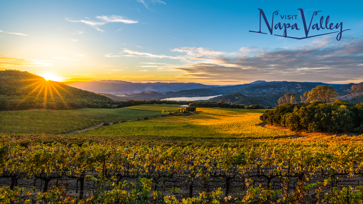 Napa Valley Zoom Background Fall Valley Sunset
