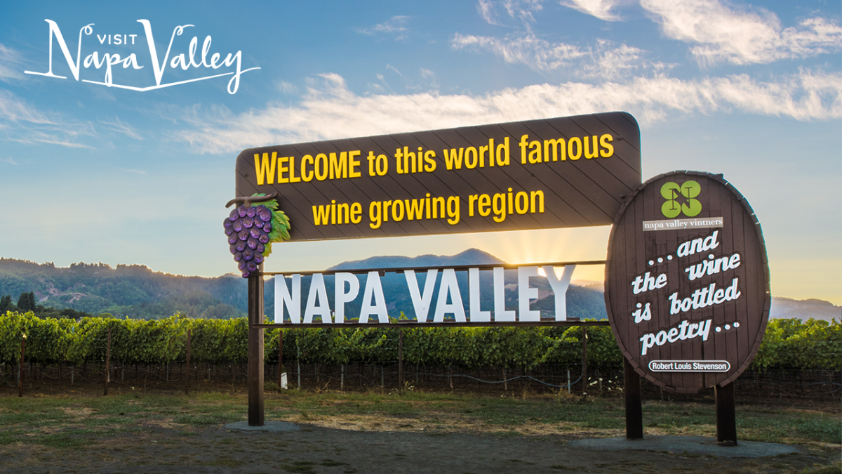 Welcome to Napa Valley Zoom Background