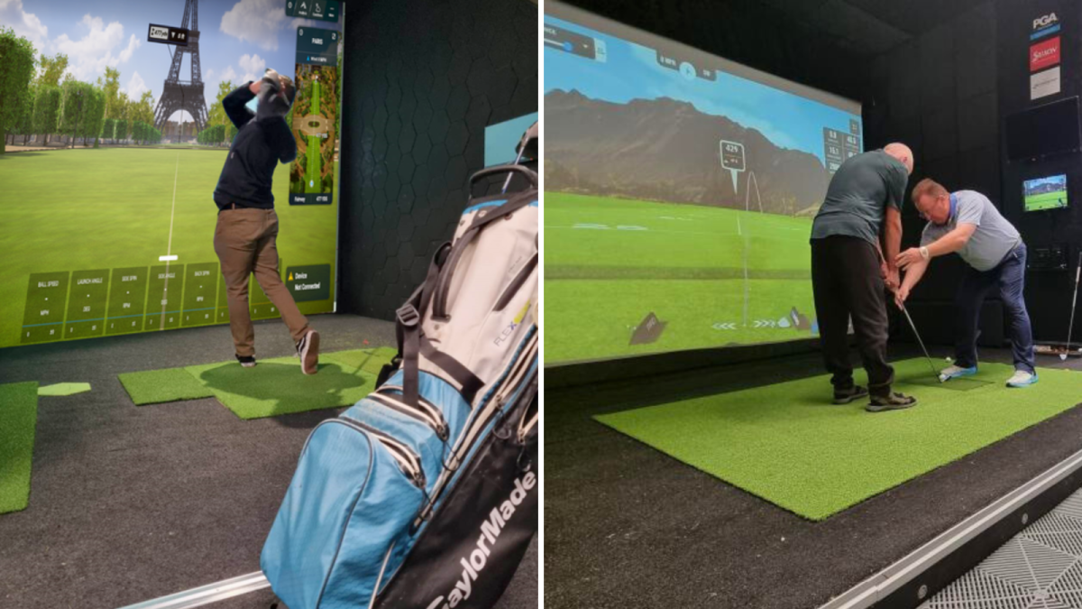 The Virtual Golf Simulator at GolfPlus