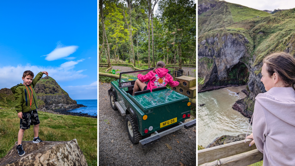 Flipflopsandfloaties family visit the giants causeway