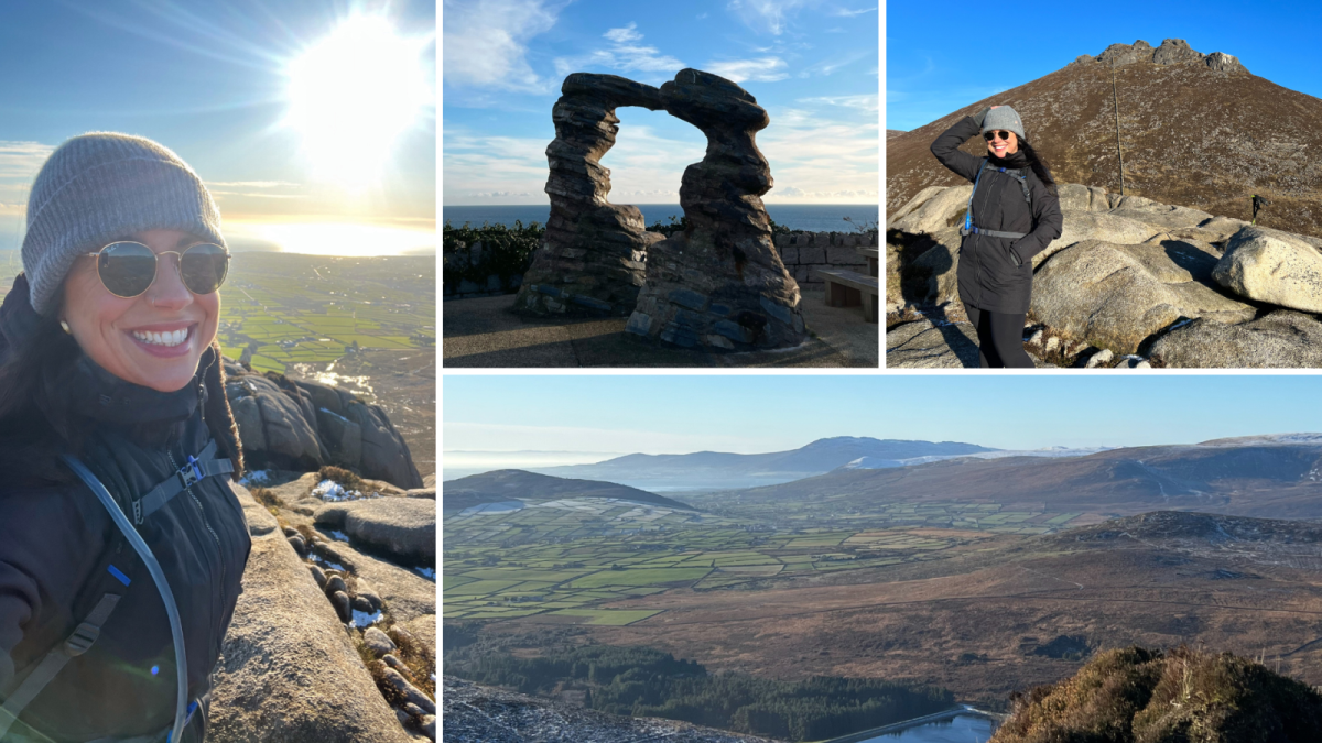 nadia_dailyself enjoying a hike in the mourne mountains