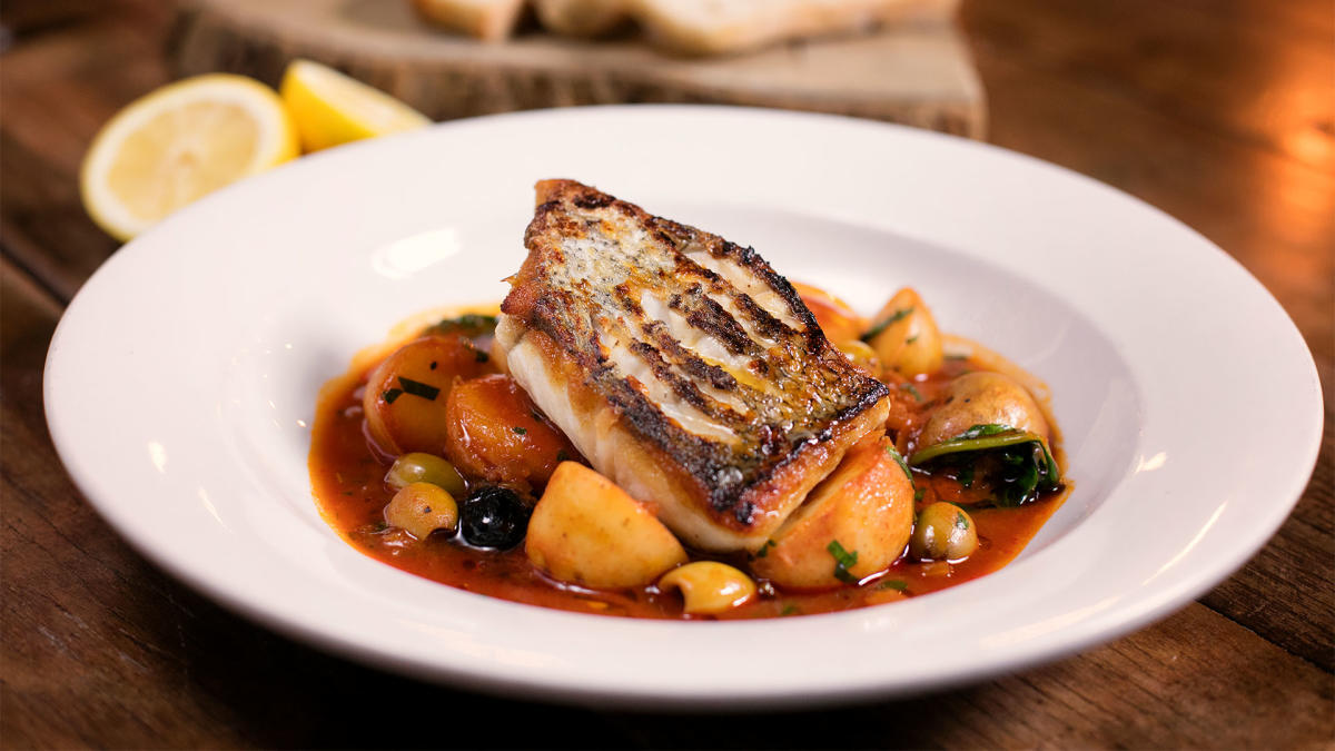 Fish dish served up at Coppi Restaurant
