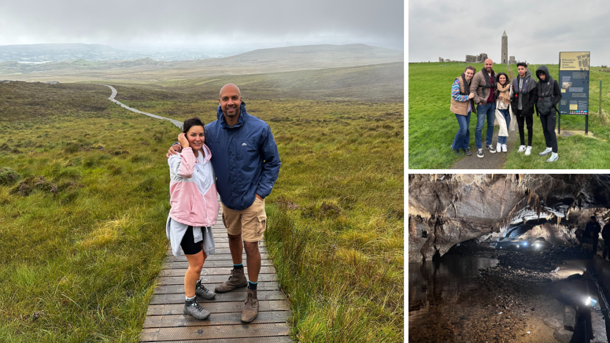Ibe and his family on a fun-filled Fermanagh getaway
