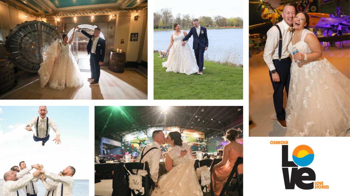husband and wife love story in oshkosh, wisconsin
