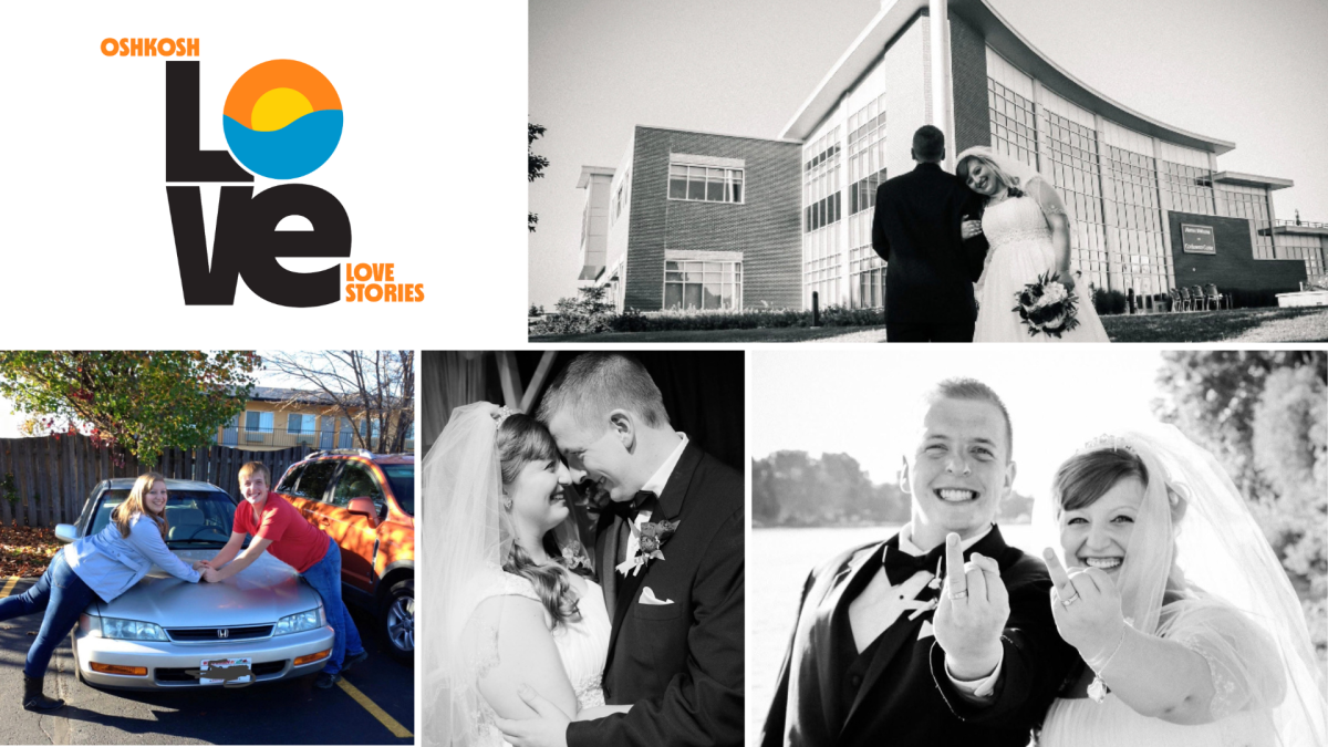 husband and wife love story in oshkosh, wisconsin