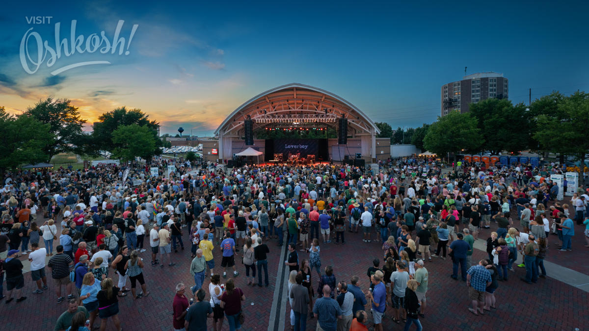 Waterfest at the Leach Amphitheater