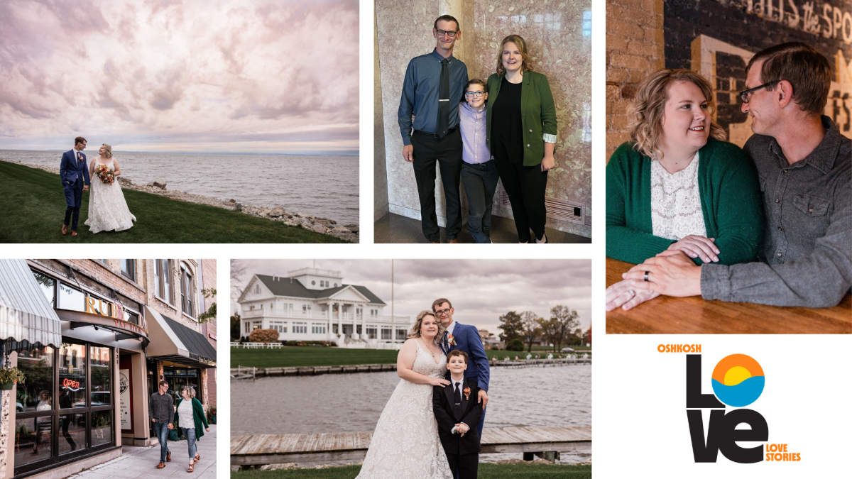 husband and wife love story in oshkosh, wisconsin