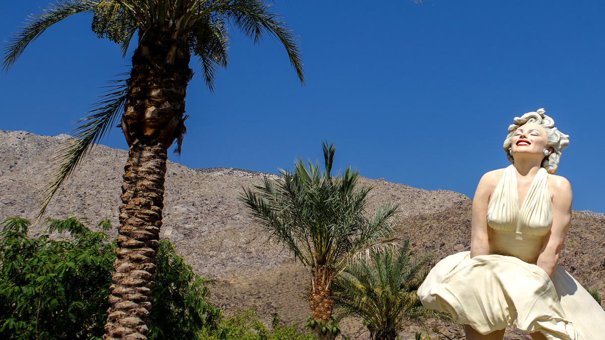 Marilyn Monroe Statue, Palm Springs, California, USA « URBAN CAPTURE