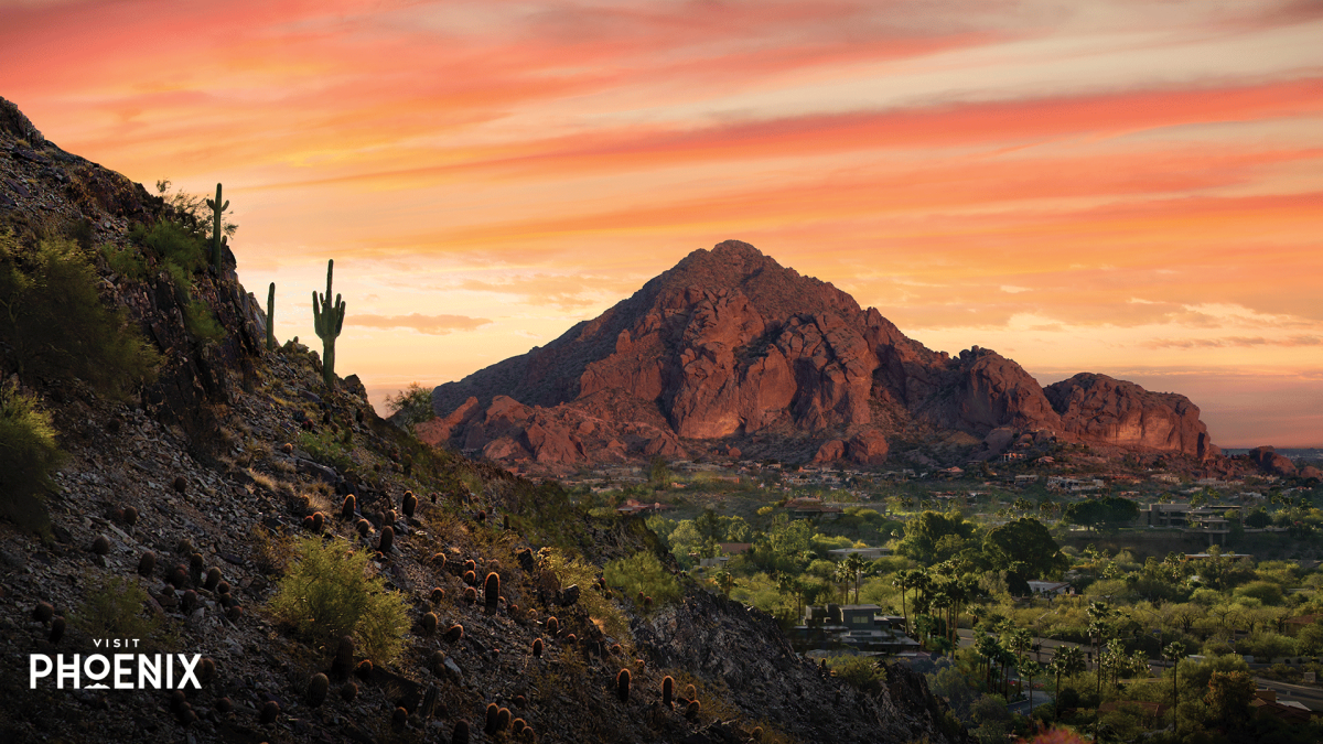 Camelback Mountain at Sunset