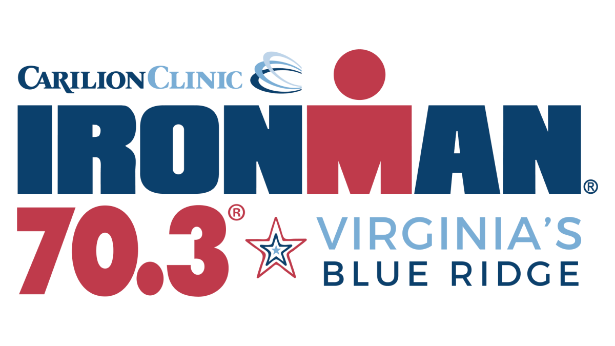 Carilion Clinic IRONMAN 70.3 Virginia's Blue Ridge Logo