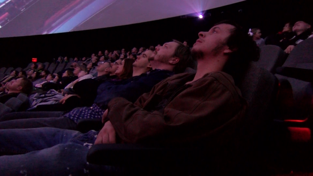 Immerse yourself in the world while never leaving your seat at the Clark Planetarium Dome Show