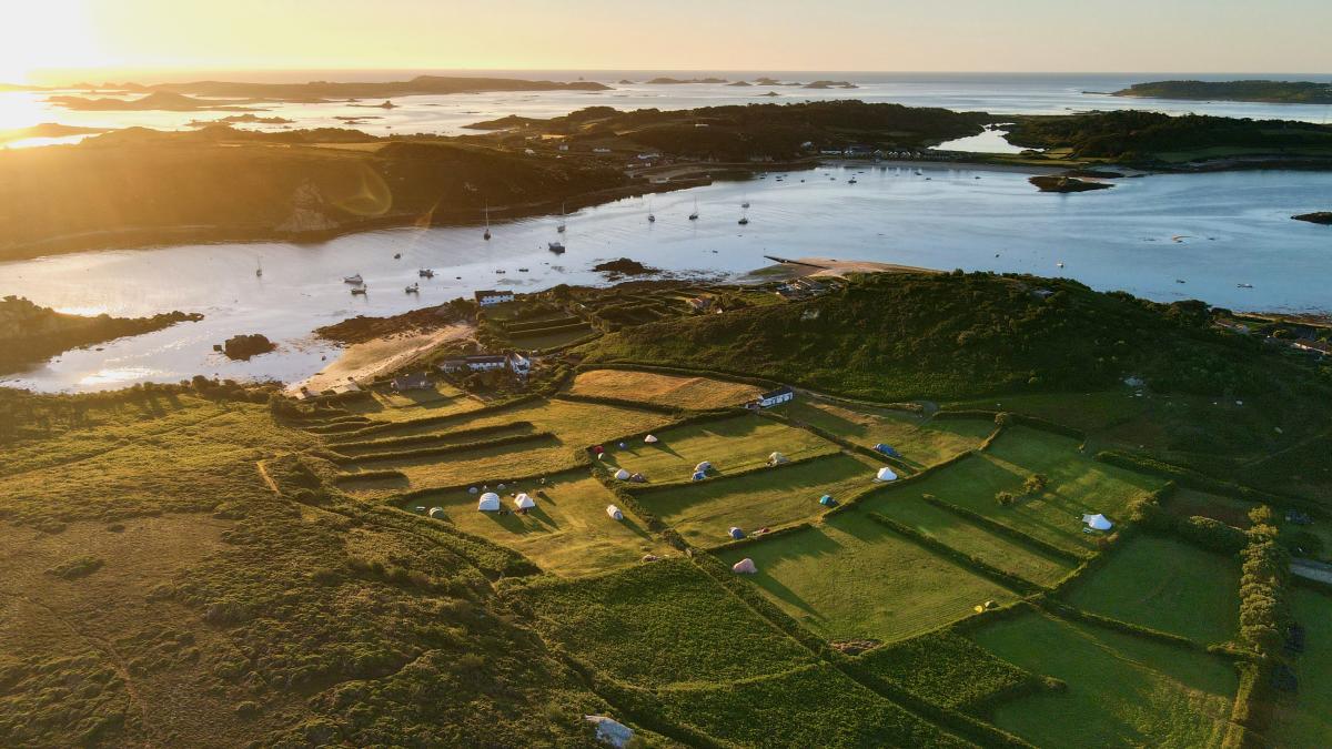 Camping on Bryher