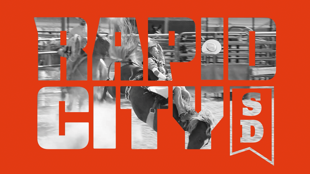 Visit Rapid City - Visual Identity Red Logo Moving Graphic | Simpleview Inc