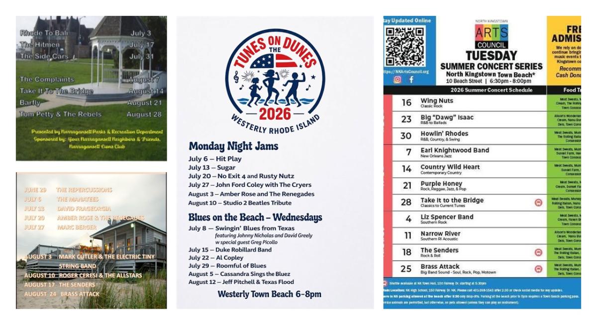 Concert Schedule 2