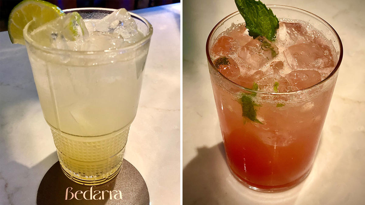 Mocktails at Bedarra Bar