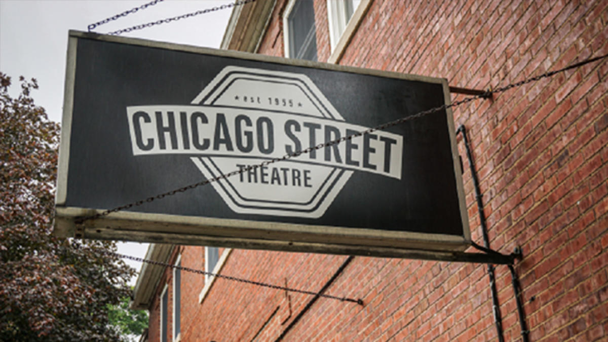 Chicago Street Theatre sign