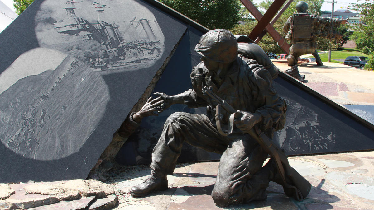 Community Veterans Memorial in Munster