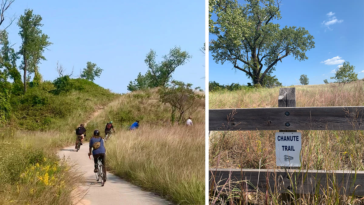 Decay Devils Preservation Ride Through Miller Beach - Chanute Trail