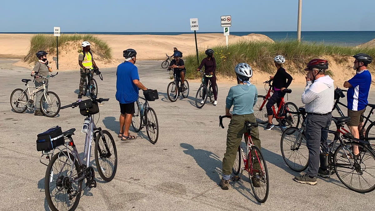 Decay Devils Preservation Ride Through Miller Beach - Lake St. Beach