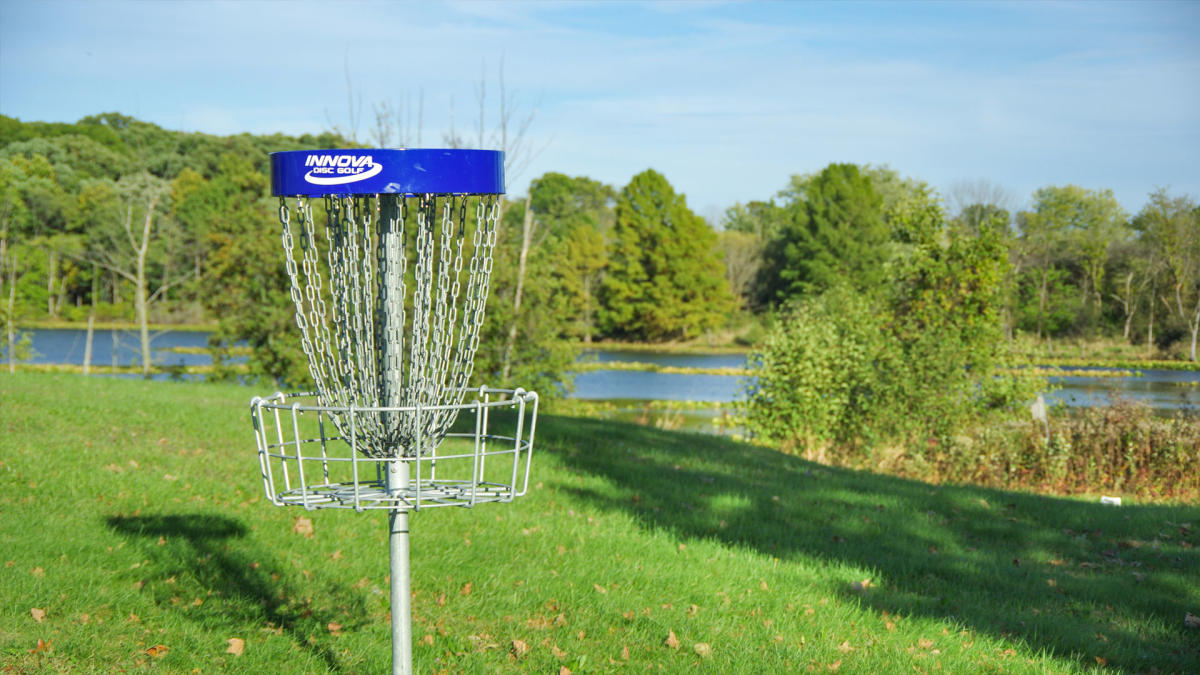 Disc Golf Basket Lemon Lake
