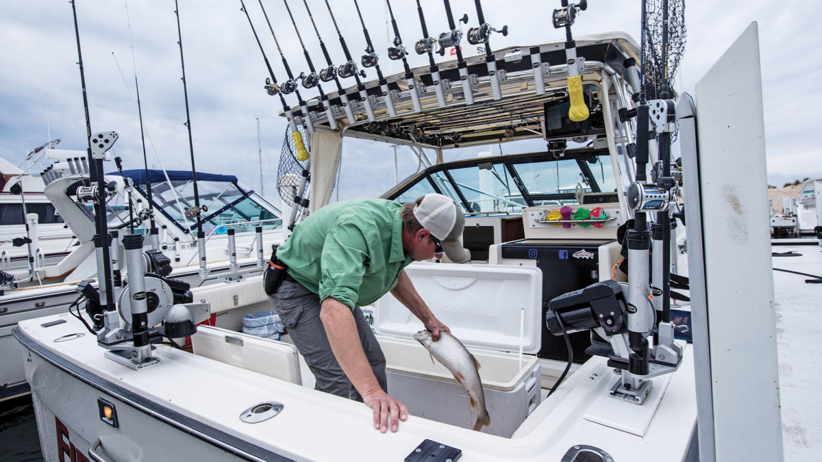 Fire Drill Lake Michigan Charter Fishing