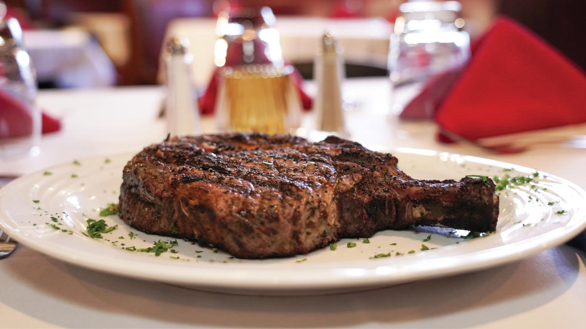 Freddy's Steak House steak
