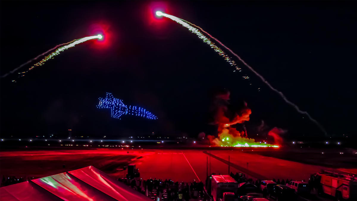 Friday Night Drone and Pyro Show