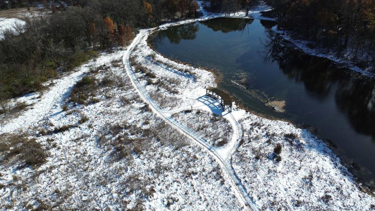 Gabis Aboretum in Winter