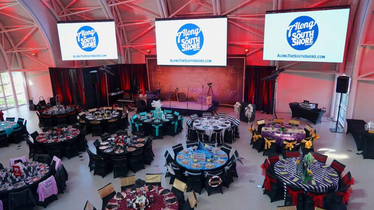 Indiana Welcome Center - banquet in exhibit hall