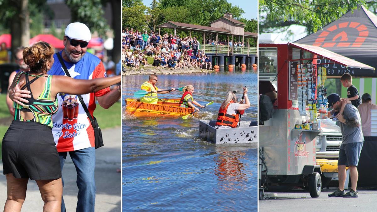 June Events Along the South Shore - Salsa in the Park, Hobart Lakefront Fest and Region Eats
