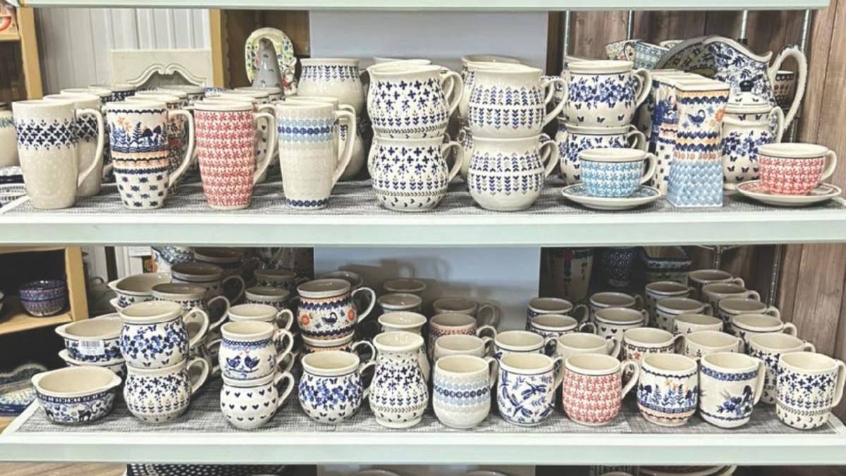 More Polish Pottery Crown Point