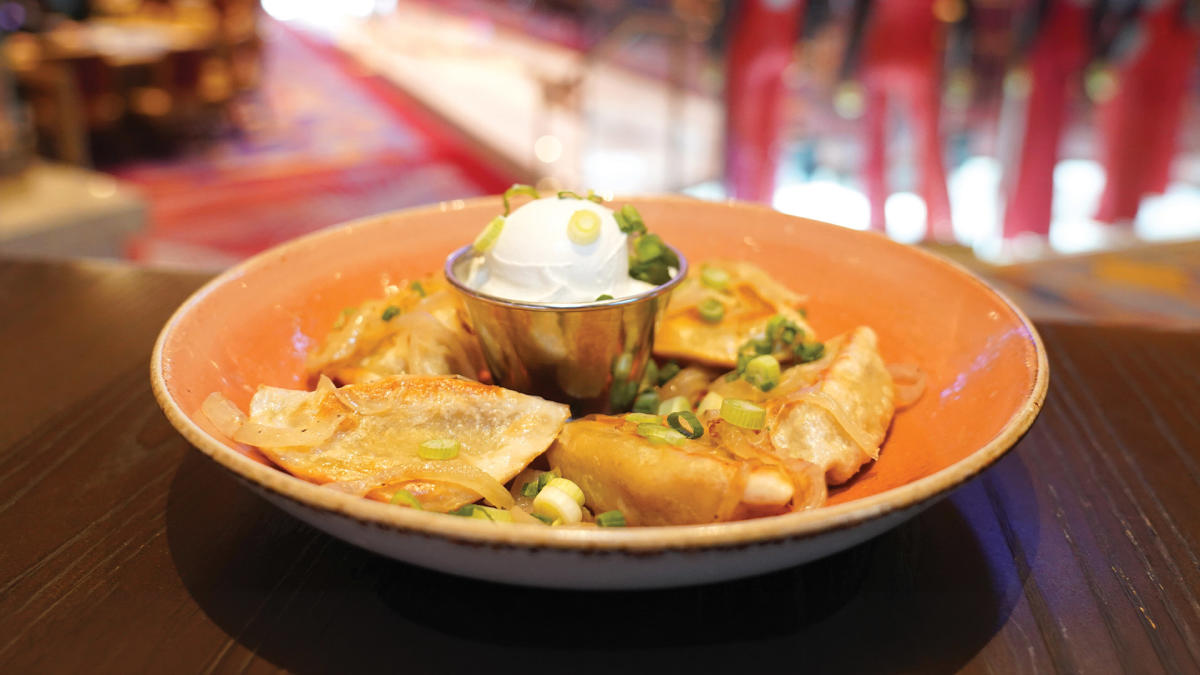 Pierogi at Hard Rock Casino