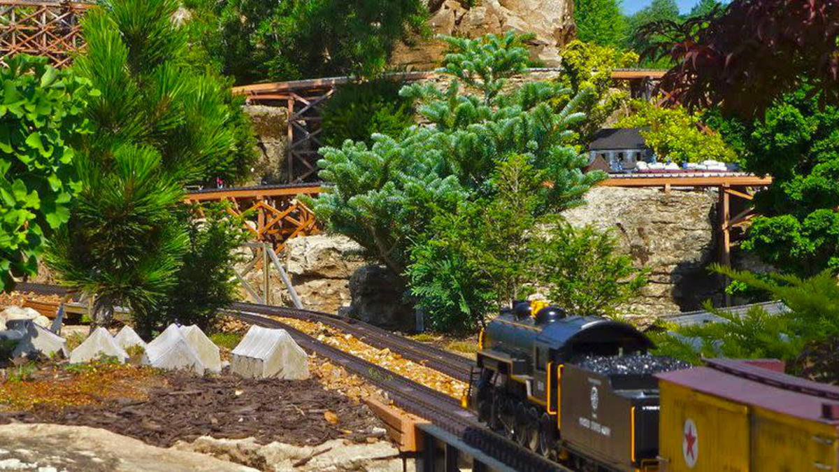 Railway Garden at Gabis Arboretum