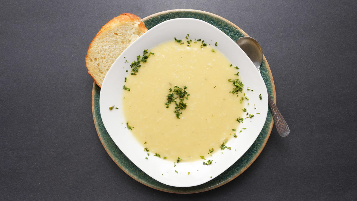 Theo's Lemon Rice Soup