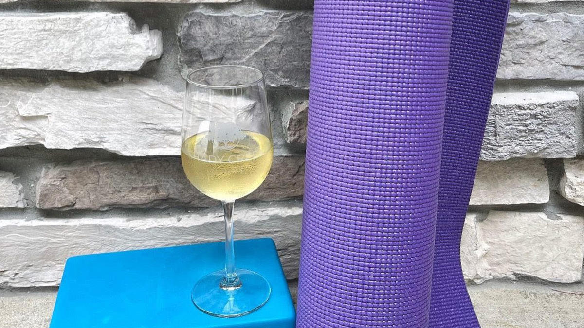 Yoga and Wine at Shady Creek