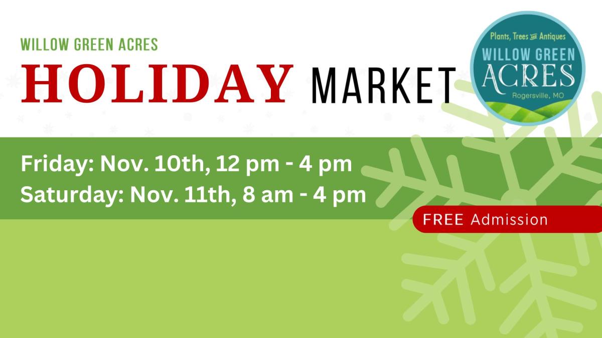 Willow Green Acres Holiday Market 2023