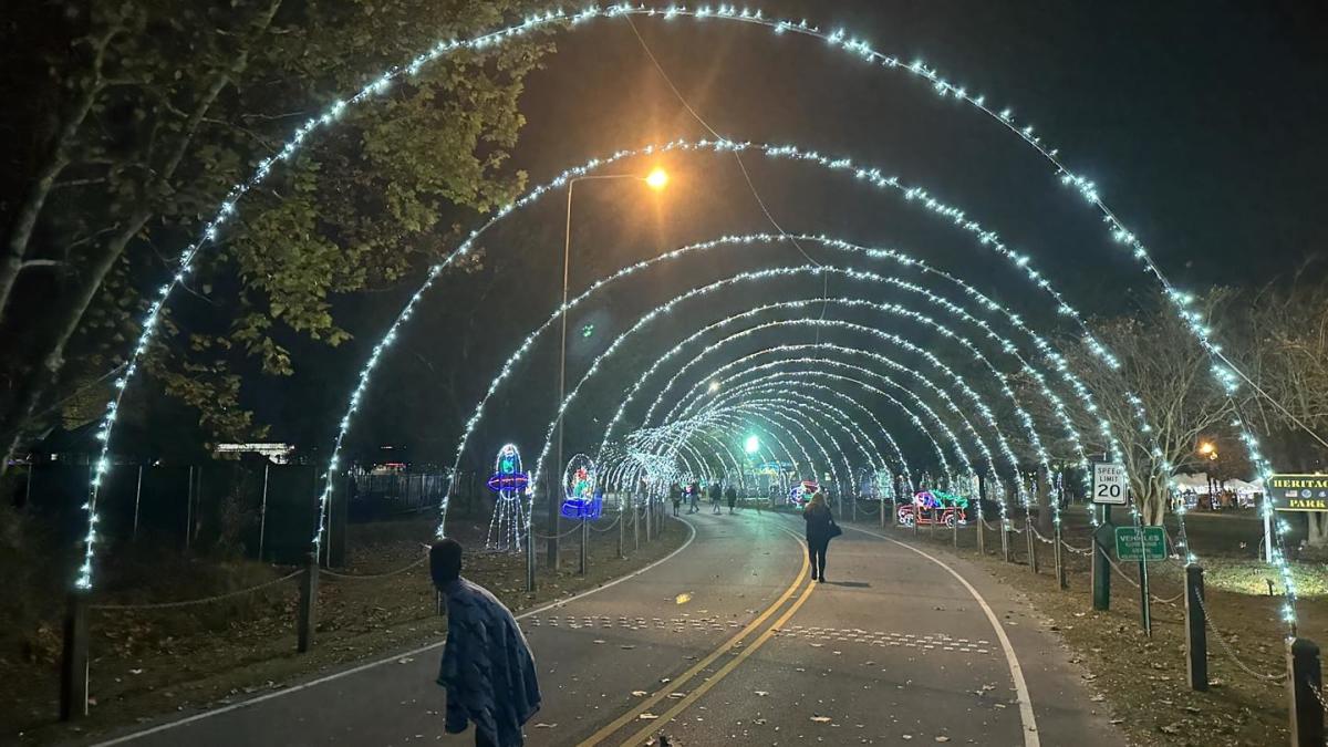 Slidell's Bayou Christmas lane lights