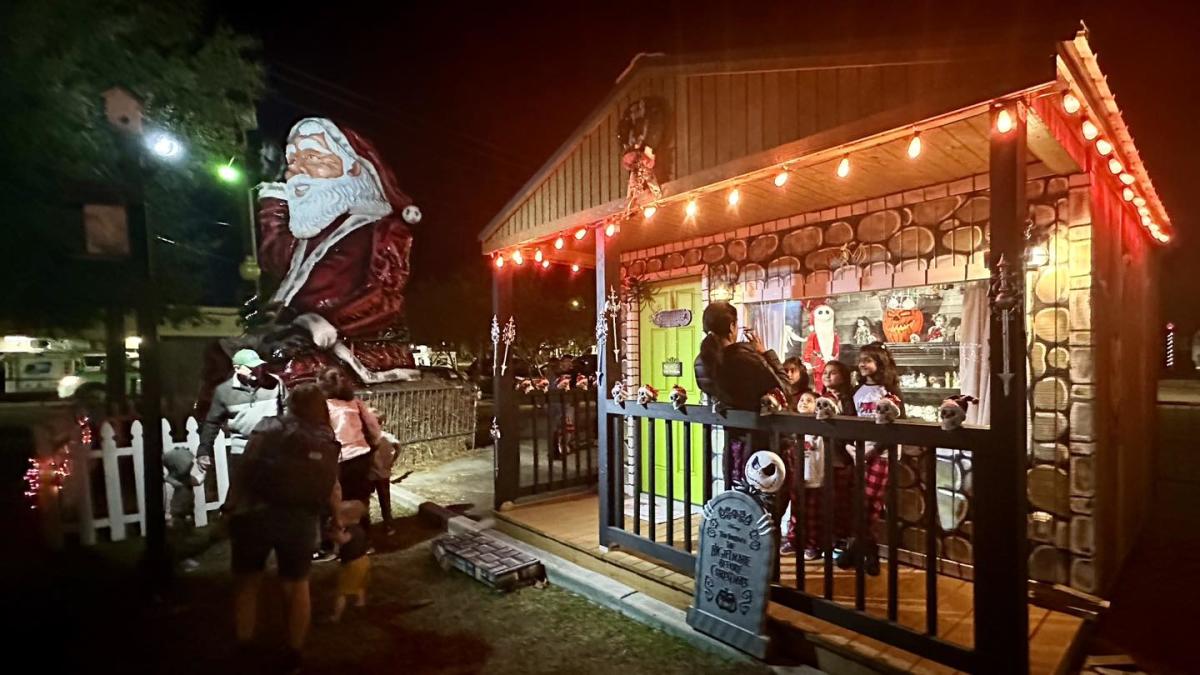 Slidell's Christmas under the Stars lighted village